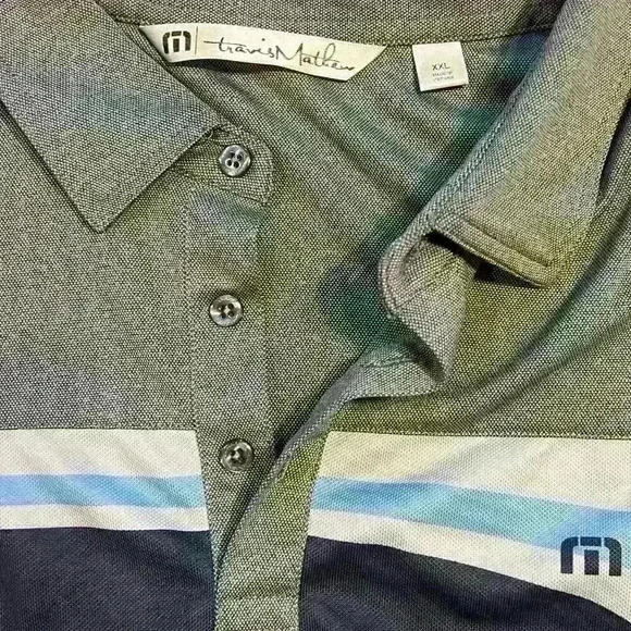 Travis Matthew Men's Golf Polo Size XXL 2XL Wicking Performance Casual Comfort - Picture 3 of 5
